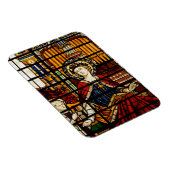 Magnet Flexible Saint Cecilia Patron Saint de la Musique Vitrail (Côté Droit)