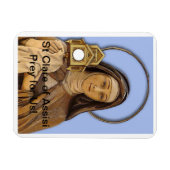 Magnet Flexible Saint Clare Assisi (Horizontal)