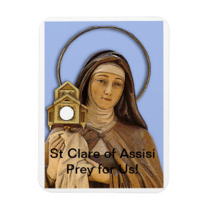 Magnet Flexible Saint Clare Assisi