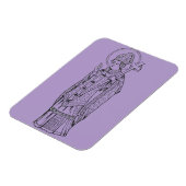Magnet Flexible Saint Deiniol Abbé et évêque (Côté Gauche)
