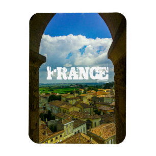 Magnet Flexible Saint-Émilion France Architecture Française Girond
