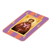 Magnet Flexible Saint François d'Assise aimable photo (Côté Gauche)