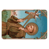Magnet Flexible Saint François d'Assise, Pater Seraphicus (SAU 040 (Horizontal)