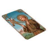 Magnet Flexible Saint François d'Assise, Pater Seraphicus (SAU 040 (Côté Droit)