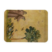 Magnet Flexible Saint François d'Assise prêchant aux oiseaux (Horizontal)
