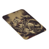 Magnet Flexible Saint George assassiner le dragon (Côté Droit)