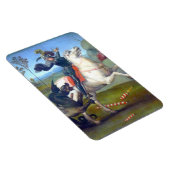 Magnet Flexible Saint George Et Le Dragon Peinture De Raphael (Côté Droit)