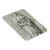 Magnet Flexible Saint Hildegard de Bingen (Côté Droit)