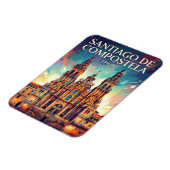 Magnet Flexible Saint-Jacques-de-Compostelle Espagne (Côté Gauche)