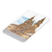 Magnet Flexible Saint Jacques de Compostelle. Façade occidentale.  (Côté Gauche)