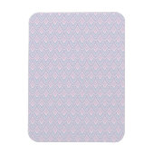 Magnet Flexible Saint-Jacques rose et bleu doux (Vertical)