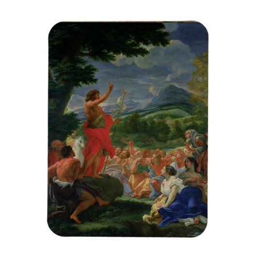Magnet Flexible Saint-Jean-le-Baptiste-Preaching, painted before 1 (Vertical)