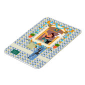 Magnet Flexible Saint John Portugais Festa Voisin (Côté Gauche)