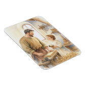 Magnet Flexible Saint Joseph le charpentier (Côté Droit)