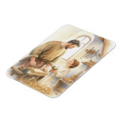 Magnet Flexible Saint Joseph le charpentier (Côté Gauche)