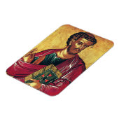 Magnet Flexible Saint Luc l'icône évangéliste orthodoxe (Côté Gauche)