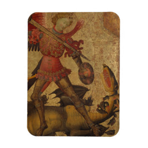 Magnet Flexible Saint Michael et le Dragon
