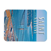 Magnet Flexible Saint Nazaire Photo Vintage (Horizontal)