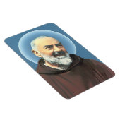 Magnet Flexible Saint Padre Pio aimnet flexible (Côté Droit)