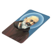 Magnet Flexible Saint Padre Pio aimnet flexible (Côté Gauche)