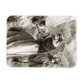 Magnet Flexible Saint Patrick marquant le bouclier de Connal avec  (Horizontal)