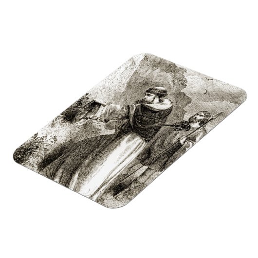 Magnet Flexible Saint Patrick marquant le bouclier de Connal avec  (Côté Gauche)