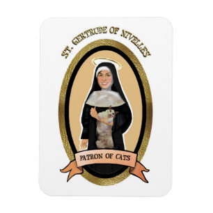 Magnet Flexible Saint patron d'aimant de chats pour le