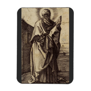 Magnet Flexible Saint Paul l'Apôtre Professeur des Nations Art