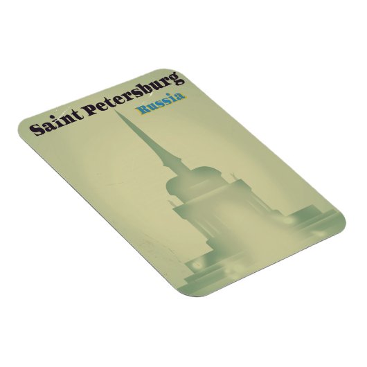 Magnet Flexible Saint-Pétersbourg Russie impression de voyage de s (Côté Droit)