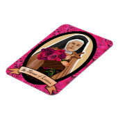 Magnet Flexible Saint Thérèse de Lisieux icône aimant frigo (Côté Gauche)