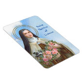 Magnet Flexible Saint-Thérèse de Lisieux la Petite Fleur (BJE 01) (Côté Droit)