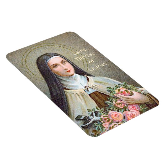 Magnet Flexible Saint-Thérèse de Lisieux la Petite Fleur (BJE 01) (Côté Droit)
