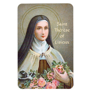 Magnet Flexible Saint-Thérèse de Lisieux la Petite Fleur (BJE 01)