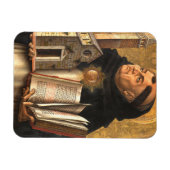 Magnet Flexible Saint Thomas d'Aquin Docteur de la Vérité (Horizontal)