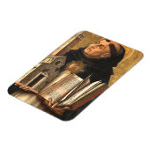 Magnet Flexible Saint Thomas d'Aquin Docteur de la Vérité (Côté Gauche)