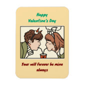 Magnet Flexible Saint Valentin (Vertical)