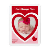 Magnet Flexible Saint-Valentin Candy Hearts Box Photo personnalisé (Vertical)