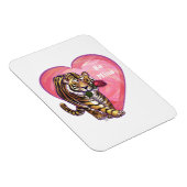 Magnet Flexible Saint Valentin de Tigre (Côté Droit)