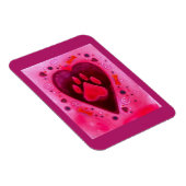 Magnet Flexible Saint Valentin - "L'amour du chiot" (Côté Droit)