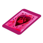 Magnet Flexible Saint Valentin - "L'amour du chiot" (Côté Gauche)