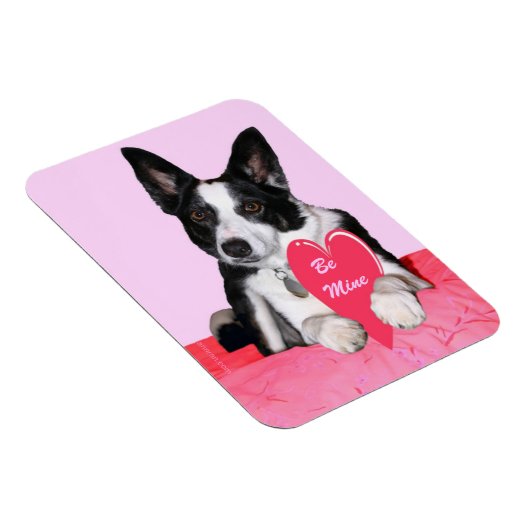 Magnet Flexible Saint-Valentin - "Magpie" (Côté Droit)