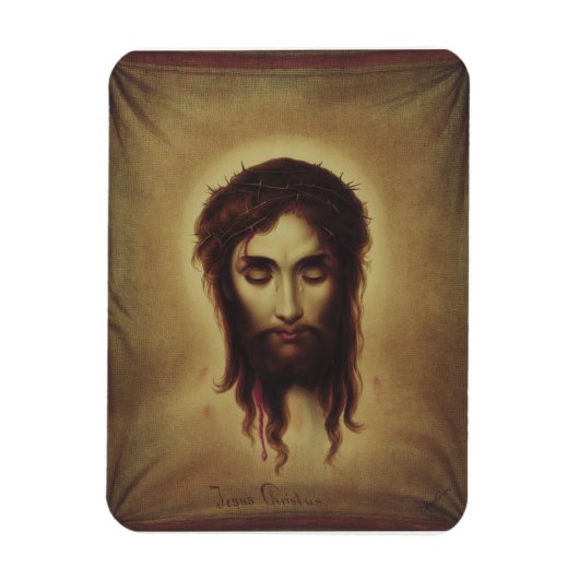 Magnet Flexible Saint visage de Jésus-Christ (Vertical)