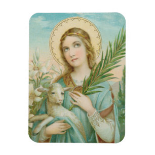 Magnet Flexible Sainte Agnès de Rome (MH 01)