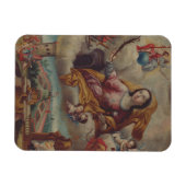 Magnet Flexible Sainte-Barbe Vierge et martyre (Horizontal)