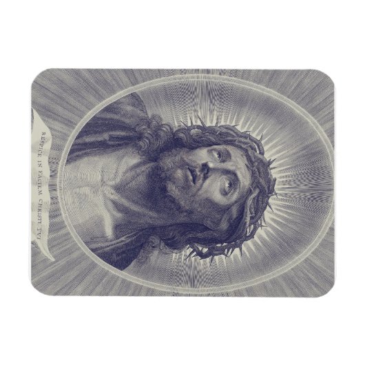 Magnet Flexible Sainte Face de Jésus (Horizontal)