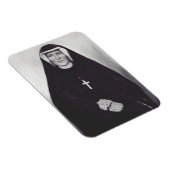 Magnet Flexible Sainte Faustine Kowalska Apôtre de la Miséricorde (Côté Droit)