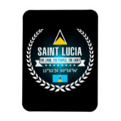 Magnet Flexible Sainte-Lucie (Vertical)