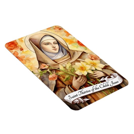 Magnet Flexible Sainte Thérèse de l'Enfant Jésus (Côté Droit)