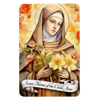 Magnet Flexible Sainte Thérèse de l'Enfant Jésus