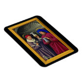 Magnet Flexible Saints Cosmas et Damian par Jean Bourdichon (Côté Droit)